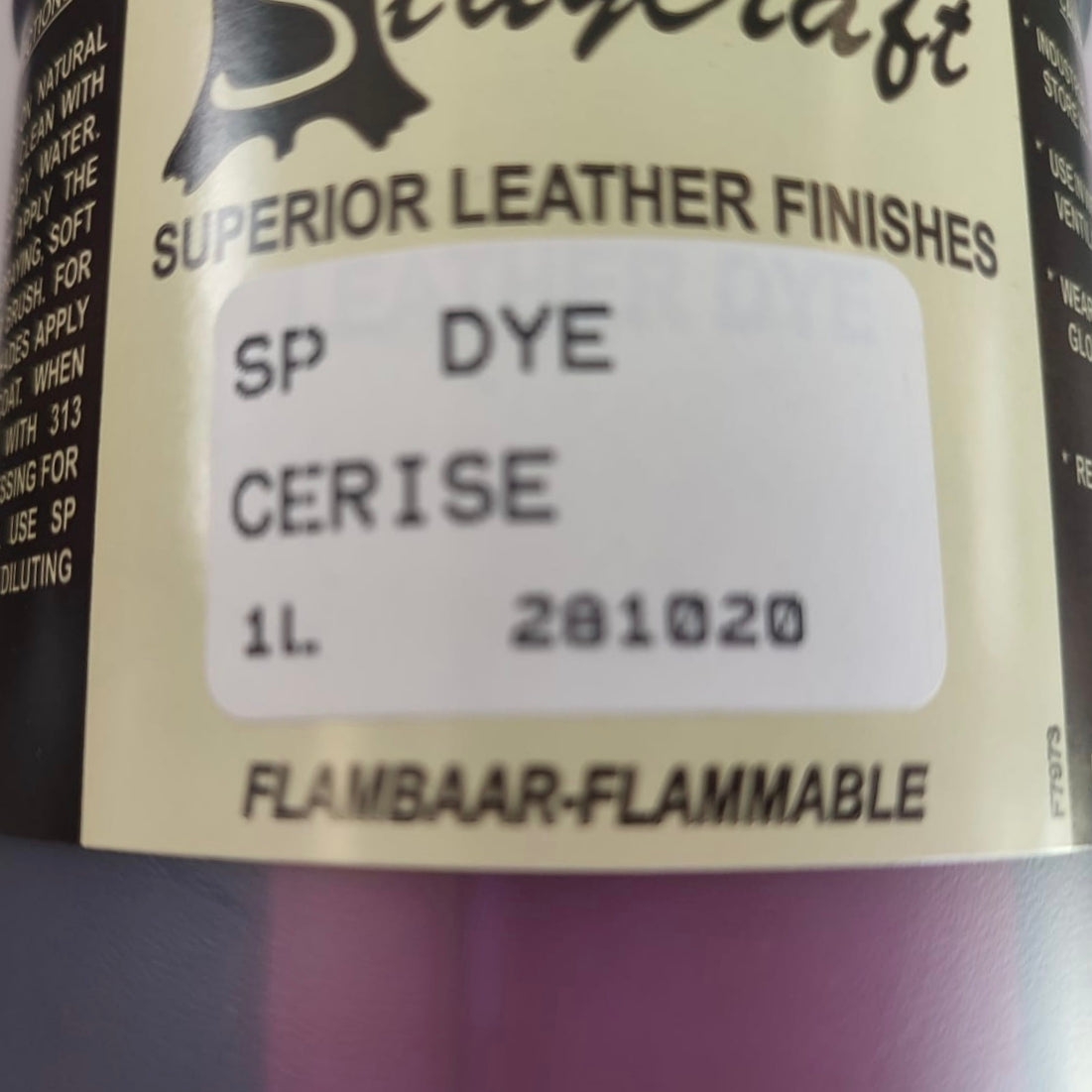 SP Leather Dye - 1lt (Various Colours)