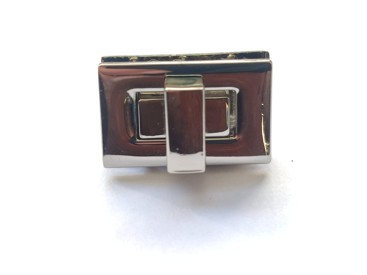 Rectangular Turn Button - Nickel