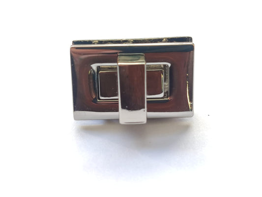 Rectangular Turn Button - Nickel