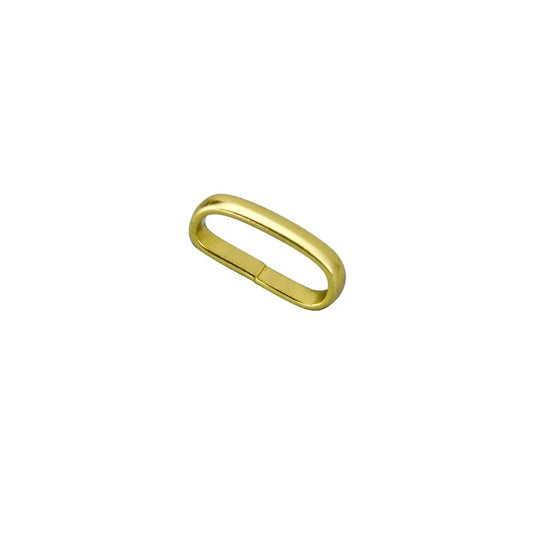 20mm Strap Loop - Solid Brass