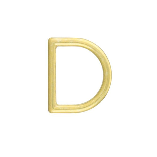 32mm D Ring - Solid Brass