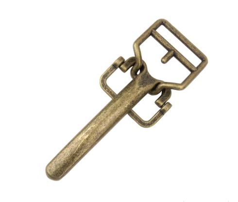 32mm Cinch Clasp - Antique Brass