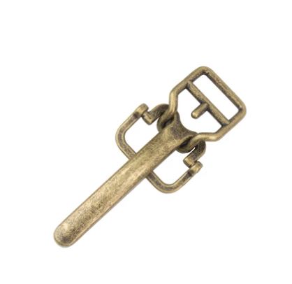 20mm Cinch Clasp - Antique Brass