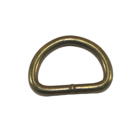 25mm D Ring Welded (Heavy Duty) - Antique Brass (Pack of 10)