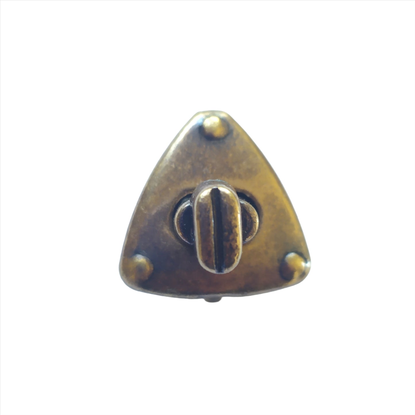 Triangle Turn Clasp - Antique Brass