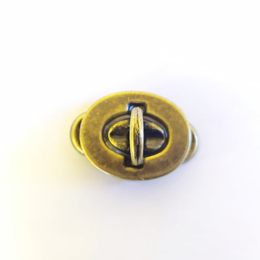 Turn Button - Antique Brass