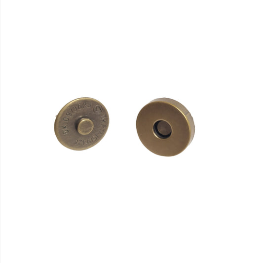 Magnetic Lock - Antique Brass 14mm (Small)