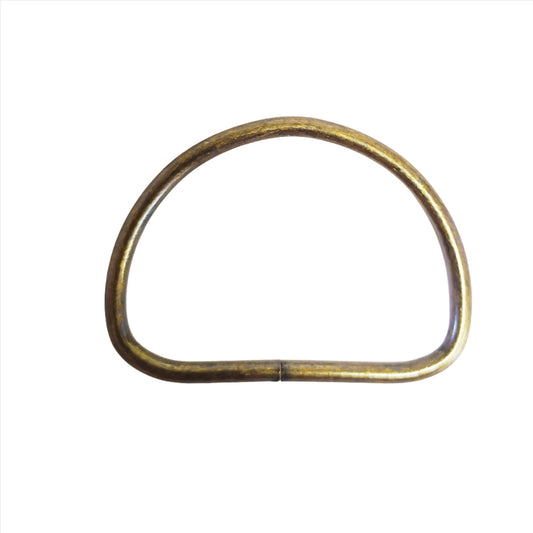 38mm D Ring - Antique Brass