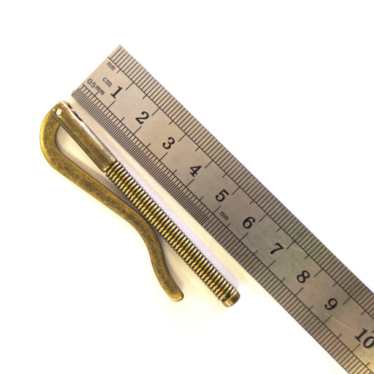 70mm Money Clip - Antique Brass
