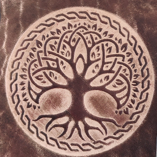 Embossing Block  -  Tree of Life (With Leaves)