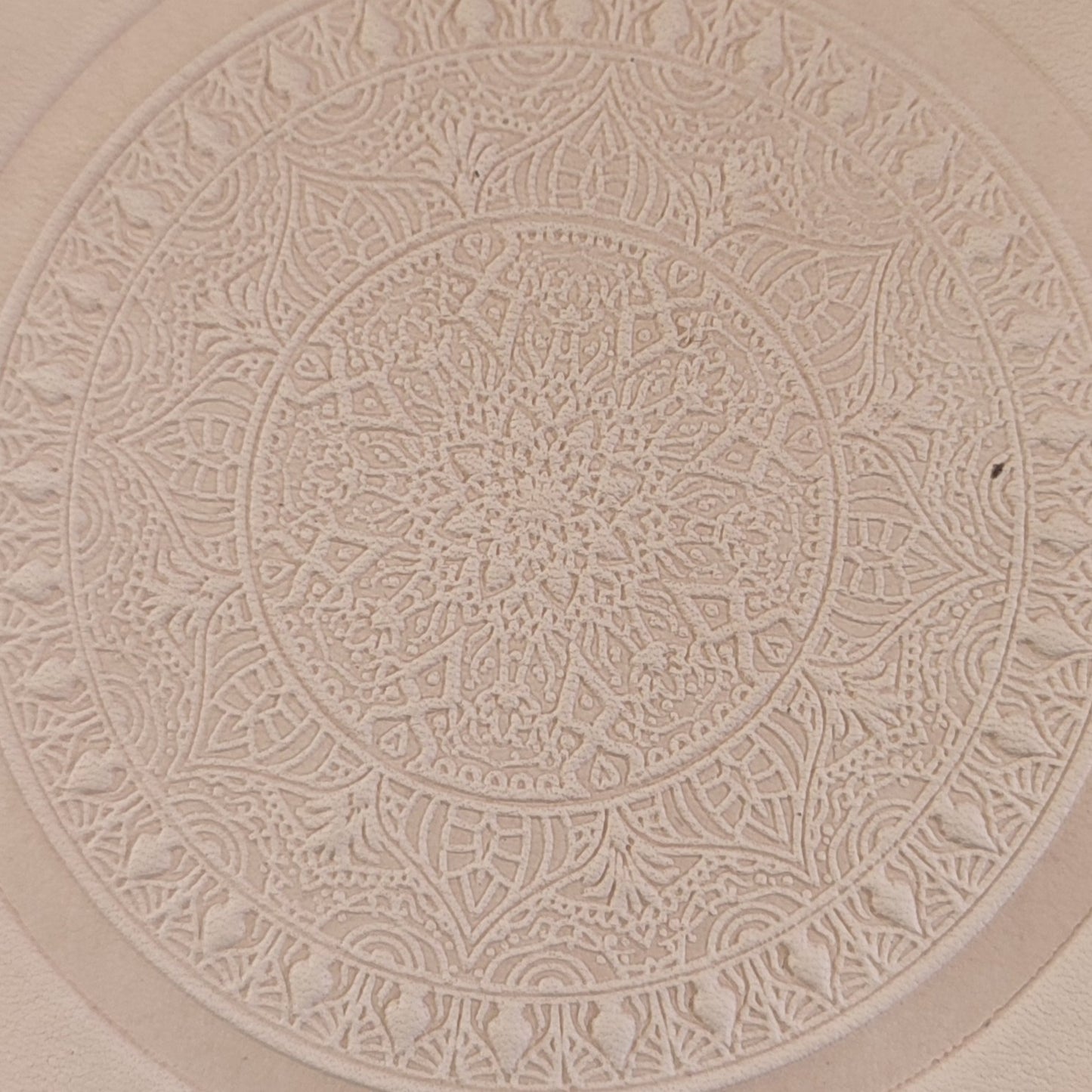 Embossing Block  Detailed Spade Mandala - 80mm