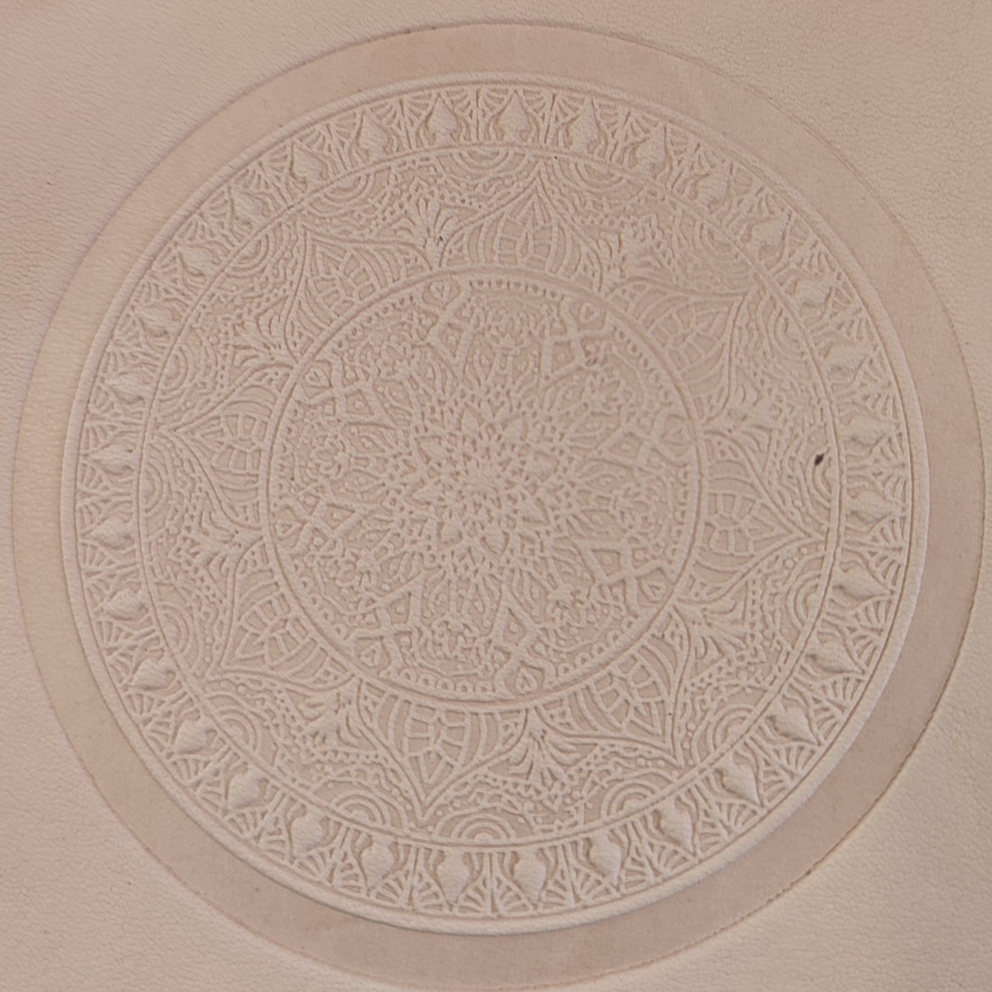 Embossing Block  Detailed Spade Mandala - 80mm