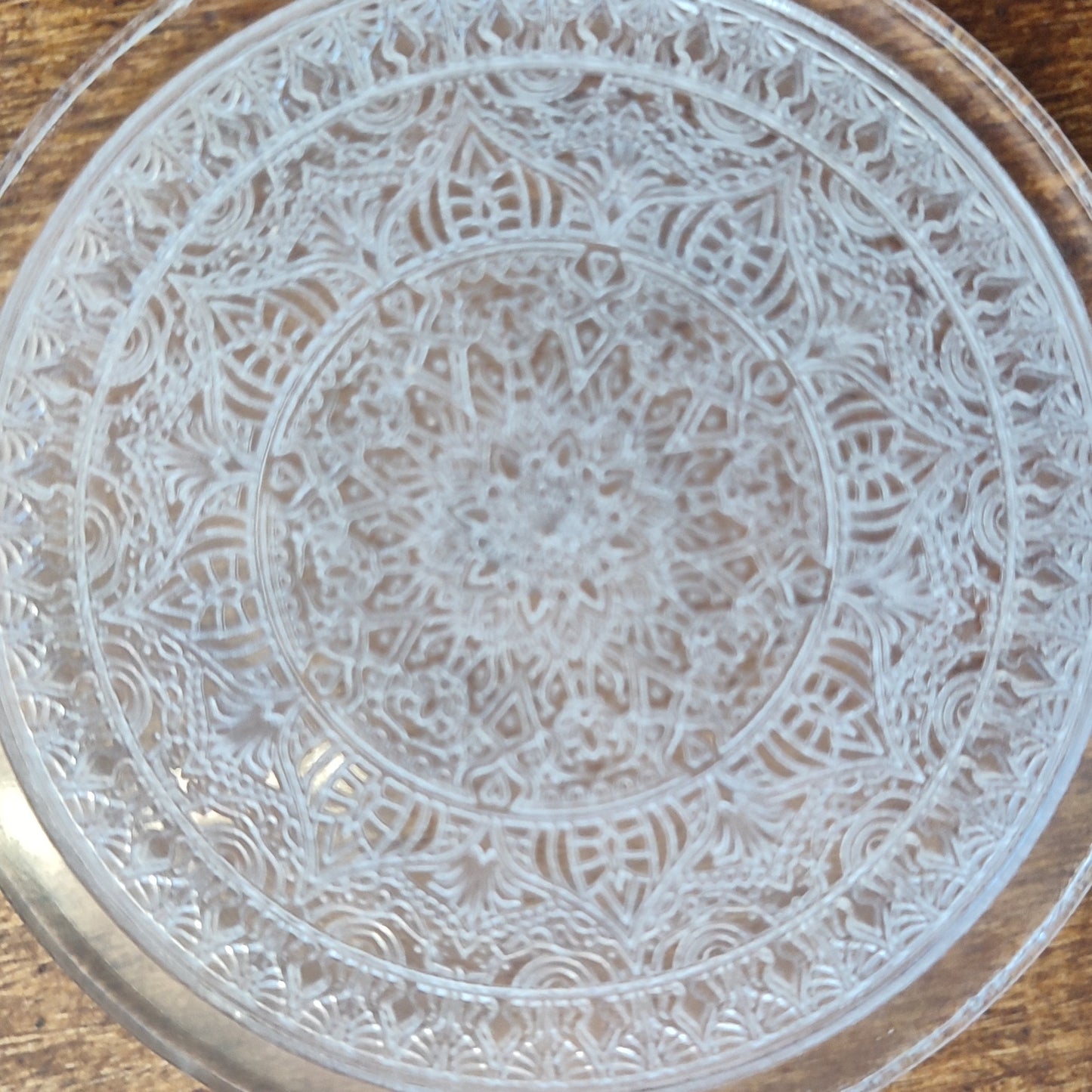 Embossing Block  Detailed Spade Mandala - 80mm