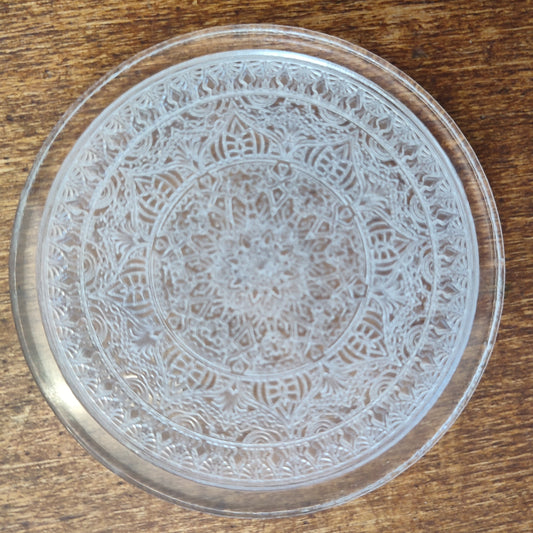 Embossing Block  Detailed Spade Mandala - 80mm