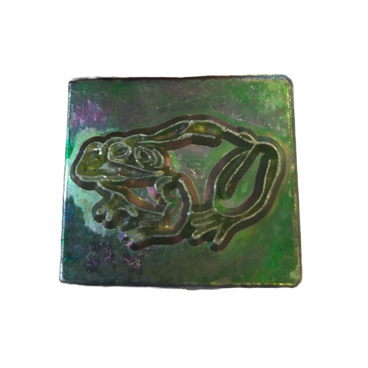Frog 3D stamp