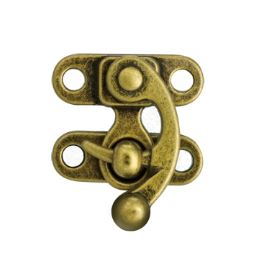 Swing Clasp - Antique Brass Small (Ivan)