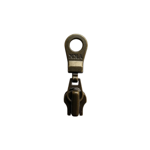 YKK Antique Brass Slider (Various Sizes & Styles)