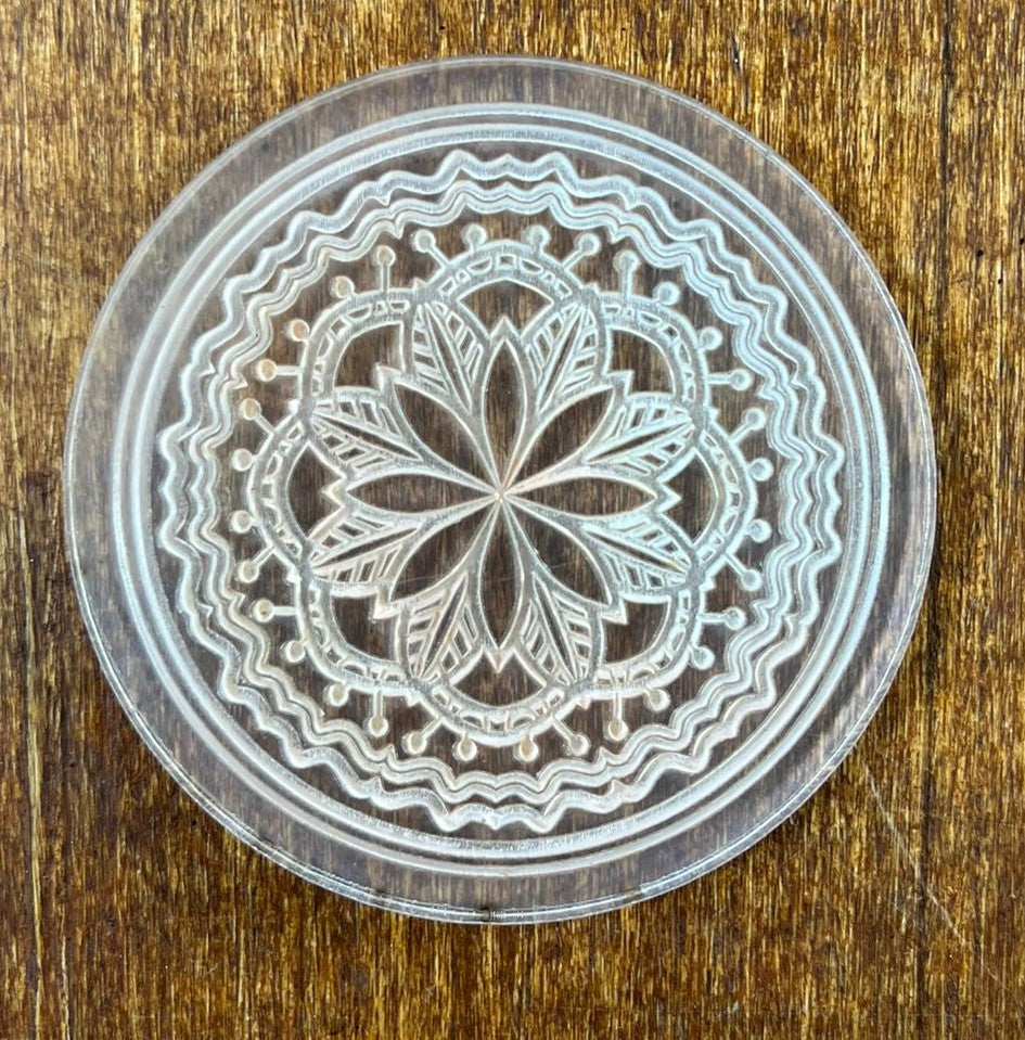 Embossing Block  -  901 Mandala (Flower)