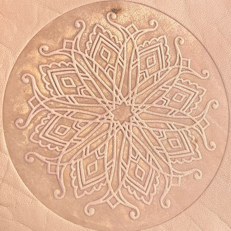 Embossing Block  -  240 Mandala (Flower)