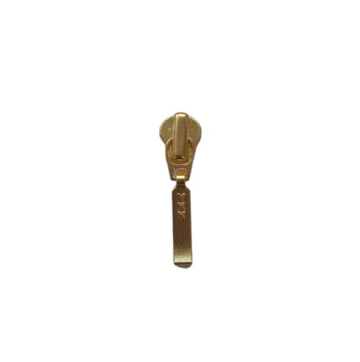 YKK Gold Zip Slider (Various Sizes & Styles)