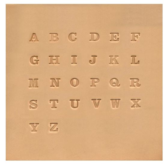 Alphabet Stamp Set - 6mm