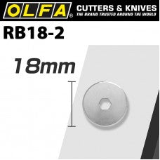 OLFA Blades Rotary 2/PACK 18MM